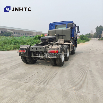 Howo 371 420hp 6X4 benutzte Dieselbehälter des Traktor-LKW-Kopf-400L