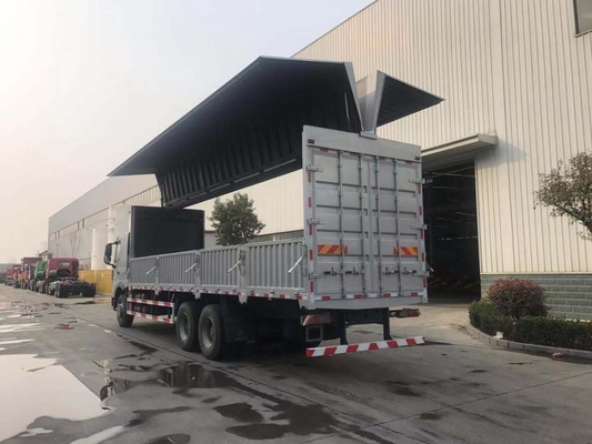 Schwergut-LKW-Euro II 10 Wheeler Wing Van SINOTRUK HOWO A7 6X4