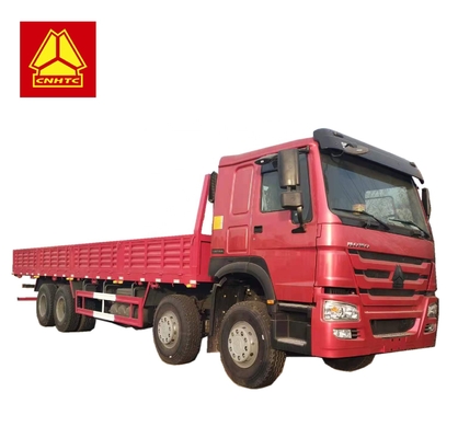 Des fracht-LKWs 8*4 12 Sinotruk HOWO Flachbettgeschäftemacher Heavy Van