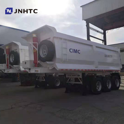 Der 3 Achsen-Traktor entleeren halb Luft-Suspendierung des Trailer-LKW-40t