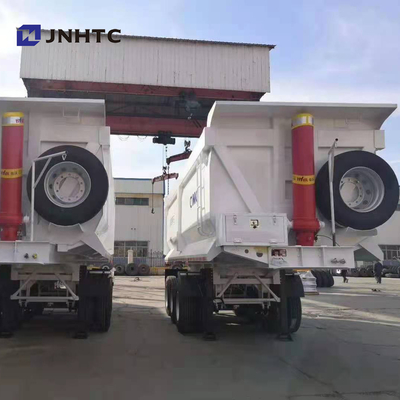 Der 3 Achsen-Traktor entleeren halb Luft-Suspendierung des Trailer-LKW-40t