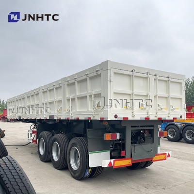 70 Ton Hydraulic Tipping Trailer Heavy-Aufgaben-halb Anhänger-Kipplaster-Seiten-Kipper