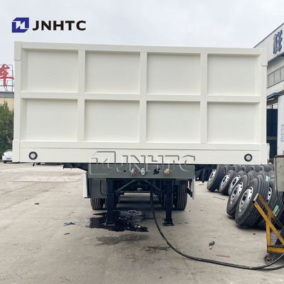 70 Ton Hydraulic Tipping Trailer Heavy-Aufgaben-halb Anhänger-Kipplaster-Seiten-Kipper
