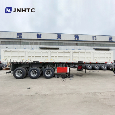 70 Ton Hydraulic Tipping Trailer Heavy-Aufgaben-halb Anhänger-Kipplaster-Seiten-Kipper