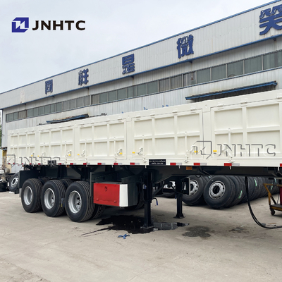 70 Ton Hydraulic Tipping Trailer Heavy-Aufgaben-halb Anhänger-Kipplaster-Seiten-Kipper