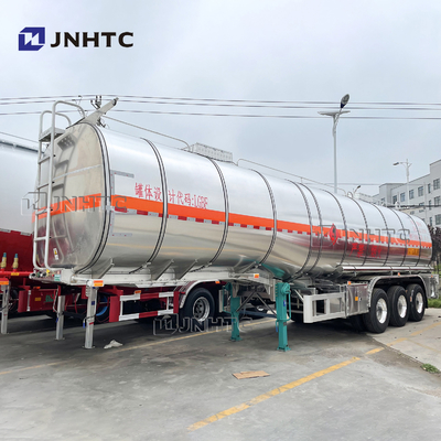 3 Achse 45000 50000 Liter Edelstahl-Milchtankwagen-Wasser-Öltank-halb LKW-Anhänger-