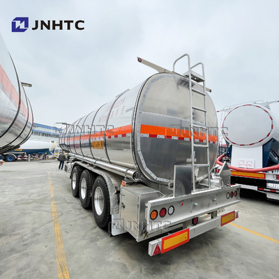 3 Achse 45000 50000 Liter Edelstahl-Milchtankwagen-Wasser-Öltank-halb LKW-Anhänger-