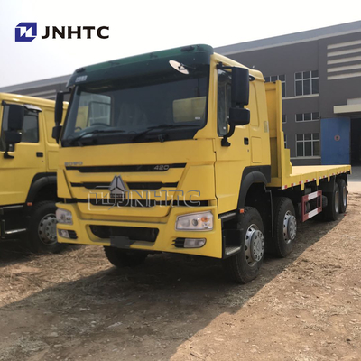 SINOTRUK Howo Ton-Flachbettauflieger Tri Axle Flatbed des Schwergut-LKW-35