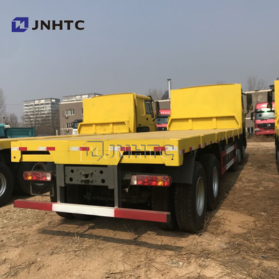 SINOTRUK Howo Ton-Flachbettauflieger Tri Axle Flatbed des Schwergut-LKW-35