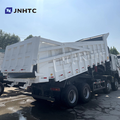 Räder Front Lifting Heavy Duty Dump-LKWs 12 mit hinterer Abdeckung Sinotruk Howo