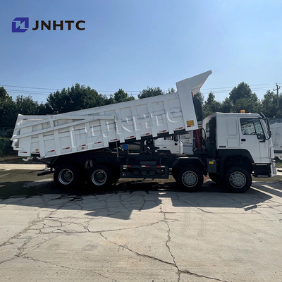 Räder Front Lifting Heavy Duty Dump-LKWs 12 mit hinterer Abdeckung Sinotruk Howo