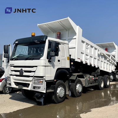 Räder Front Lifting Heavy Duty Dump-LKWs 12 mit hinterer Abdeckung Sinotruk Howo