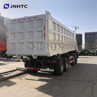 Räder Sinotruk Howo Benz White Dump Truck 50T 12 rechter Antriebs-neues Modell