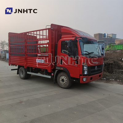 Leichtgut-Kasten-Van Trucks 6 des Fracht-Transport-4x2 Geschäftemacher-Zaun Sidewall Truck