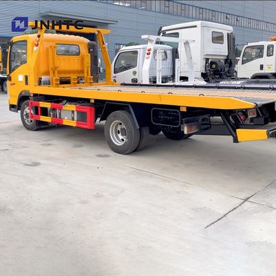 Wrecker-LKW fracht HOWO 4x2 5-10 TON Light Duty Commercial Trucks Flachbett