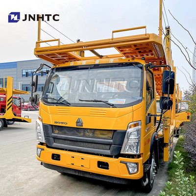 Des Revierdienst-Handels-LKW-Fahrzeug-Fördermaschinen-Transporters 5-8 HOWO 4x2 Tonne