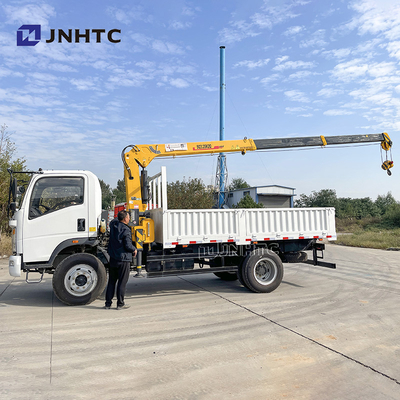 6 Tonnen Kranichtruck 4x2 6 Räder Traktor mit Geraden Arm Kranichtruck HOWO Leichtlastwagen 3-8 Tonnen