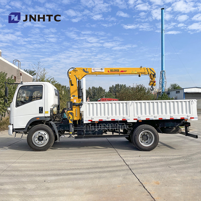 6 Tonnen Kranichtruck 4x2 6 Räder Traktor mit Geraden Arm Kranichtruck HOWO Leichtlastwagen 3-8 Tonnen