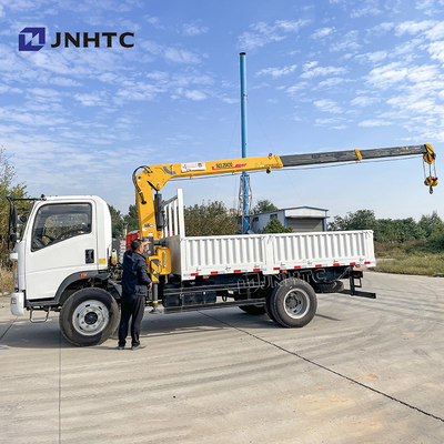 6 Tonnen Kranichtruck 4x2 6 Räder Traktor mit Geraden Arm Kranichtruck HOWO Leichtlastwagen 3-8 Tonnen