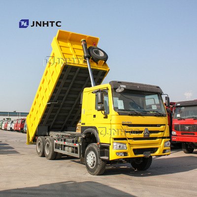 6x4 Tipper Truck Schwerlastlastwagen Sinotruk 10 Räder 30 Tonnen Maschinenbau Transportwagen