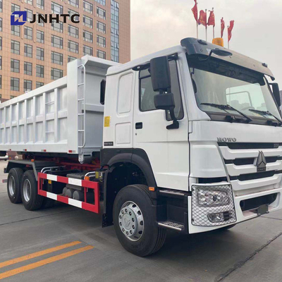 LHD Sinotruk 371hp 6x4 10 Räder Howo Hakenlift Müllwagen
