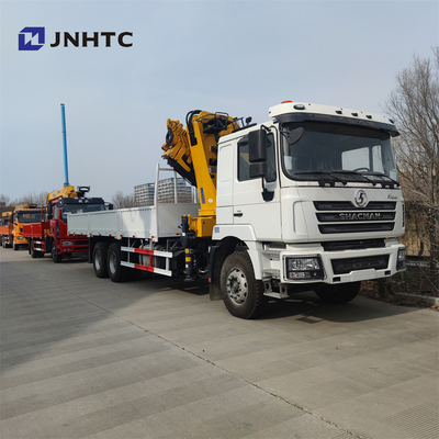 Shacman 8x4 F3000 12 Tonnen LKW-brachte gerades Rad des Armes 12 des Kranes 4 an