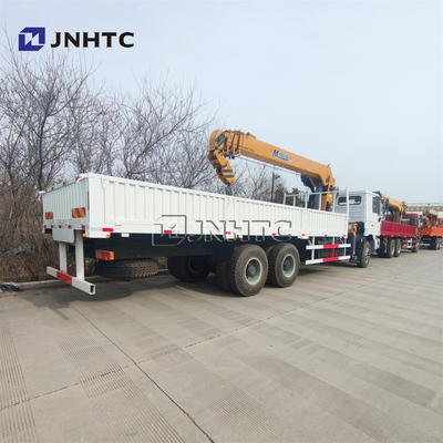 SHACMAN Lorry Truck Mounted Knuckle Boom streckt 10 Tonne