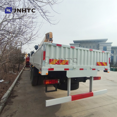 SHACMAN Lorry Truck Mounted Knuckle Boom streckt 10 Tonne