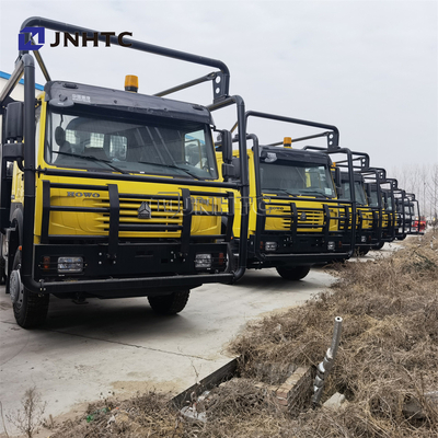 Hölzerner Klotz, der LKW-Dieselkraftstoff-Art des Primärantrieb-6x4 trägt
