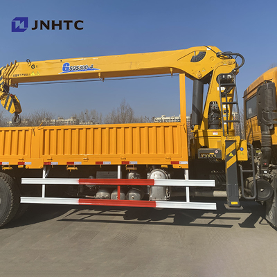 6x4 gerader Arm Crane Cargo Truck Mounted Shacman H3000 F3000 X3000