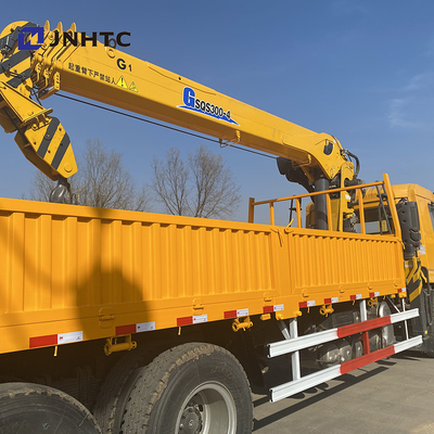 6x4 gerader Arm Crane Cargo Truck Mounted Shacman H3000 F3000 X3000