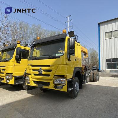 Räder 12 Ton Straight Arm Sinotruk Crane Boom Truck 6x4 10