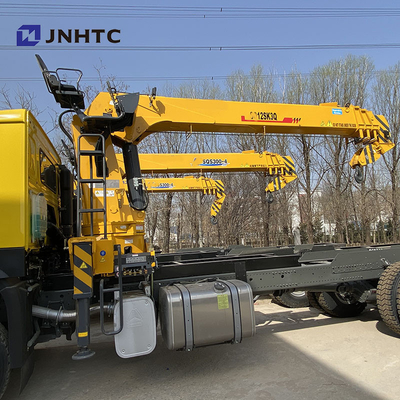 Räder 12 Ton Straight Arm Sinotruk Crane Boom Truck 6x4 10