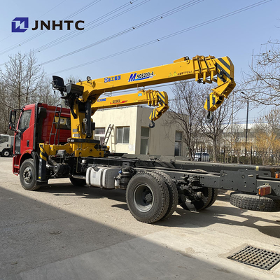 Antriebsrad FAW 4X2 Crane Boom Truck With 6 - 10 Tonne