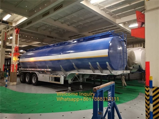 40000 - 60000 Liter des Kraftstofftank-halb Anhänger-3 Achsen-für Transport-Öl-Diesel