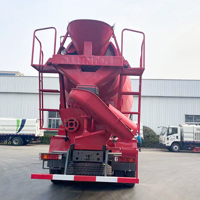 10 konkreter mischender LKW 6x4 der Rad-SINOTRUK HOWO rot