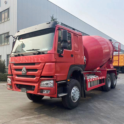 10 konkreter mischender LKW 6x4 der Rad-SINOTRUK HOWO rot