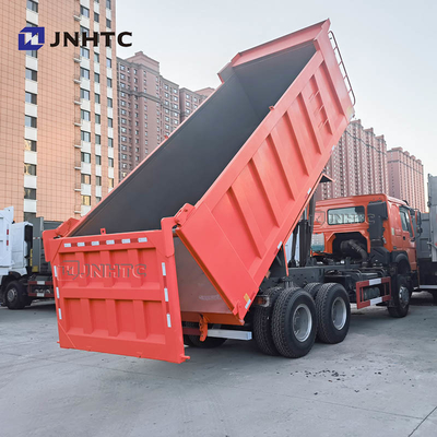 Emission 6x4 Sinotruk Howo 10 Wheeler Dump Truck 371hp Euro-II