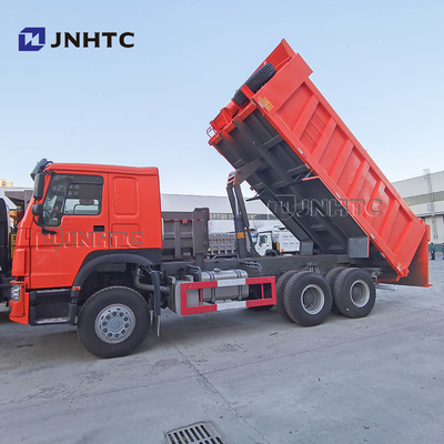 Emission 6x4 Sinotruk Howo 10 Wheeler Dump Truck 371hp Euro-II