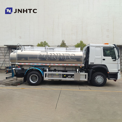 Tanklastzug 6 Rad-Aluminiumlegierung Sinotruk Howo 10000 Liter mit Zufuhr