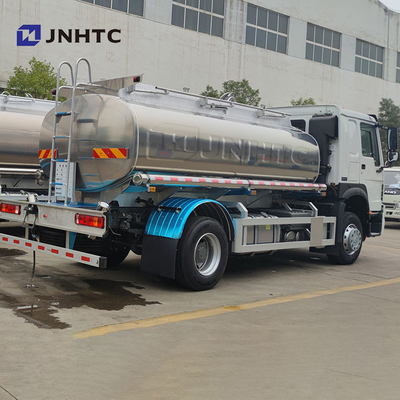 Tanklastzug 6 Rad-Aluminiumlegierung Sinotruk Howo 10000 Liter mit Zufuhr