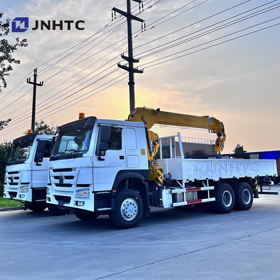 Sinotruk HOWO 8 Tonnen 12 Tonnen Teleskop-Boom-LKW-Kran LKW-Gebundener Kran Hydraulischer mobiler LKW-Kran