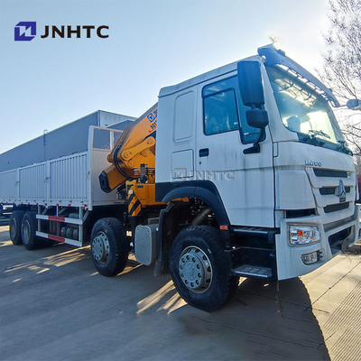Neuer SINOTRUK HOWO 8X4 400 PS Lkw mit 10 12 Tonnen Kran