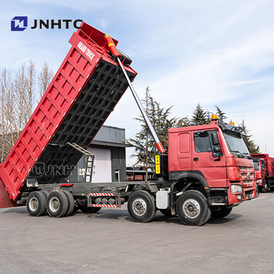 In gutem Zustand Neuer Howo-Dump Truck 8x4 40 Kubikmeter 12 Räder 430 PS Kipper Truck zum Verkauf