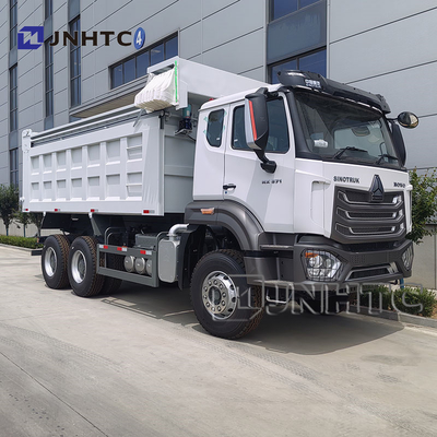 Howo NX 371HP Tipper 6x4 10 Räder 20 Kubikmeter Kanter Rechtsfahrer Dump Truck mit elektrischer Plane