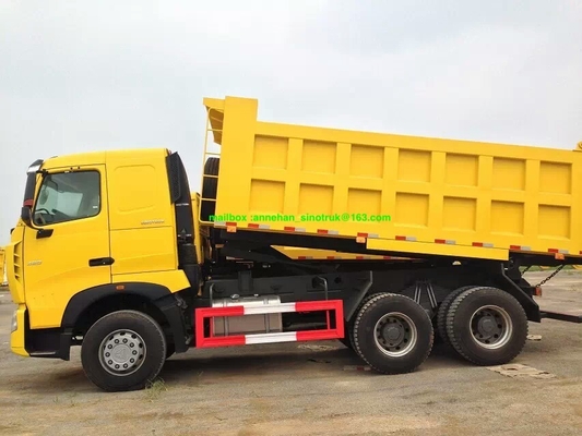 6x4 A7 Sinotruk 10 vordere anhebende U Art Conatiner des Rad-Kipplaster-20m3 für Last 40-50t