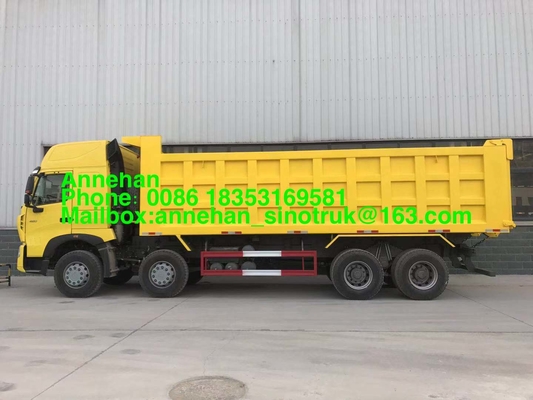 Sinotruk Howo A7 8x4 12 dreht Kipplaster der harten Beanspruchung 30M3