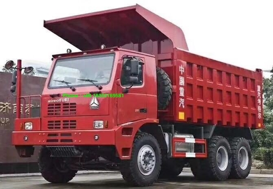 Bergbau-Kipplaster ZZ5707S3840AJ 63Km/h 371hp LHD 70T